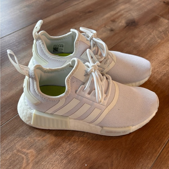 Adidas Kids White NMD Sneakers - Picture 1 of 5